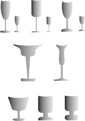 Wine glasses are different