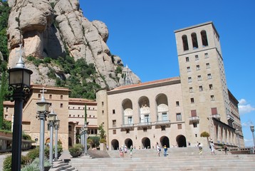 Fototapeta premium Abbaye de Montserrat