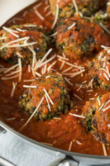 Organic Homemade Vegan Veggie Meatballs