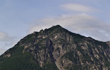 Fototapeta na wymiar Berg in den Alpen