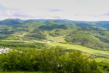 The vicinities of the Mangush Plateau