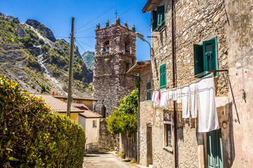 Colonnata, Toskana, Italien © A. Karnholz