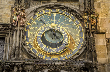 Medieval astronomical clock of prague