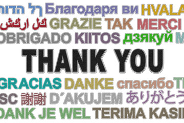 Thank You Word Cloud