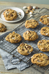 Homemade Gooey Smores Cookies