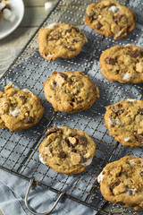 Homemade Gooey Smores Cookies