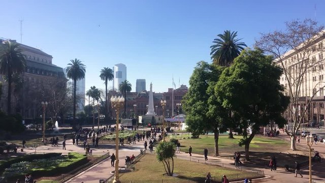 Plaza de Mayo Square in Buenos Aires, Argentina