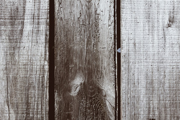 Old photo of old wood. Texture.