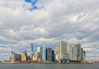 Manhattan  view from the ferry