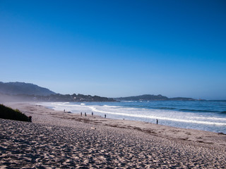 Morning in Carmel beach