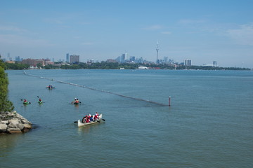 Obraz premium Kayak Lago Ontario