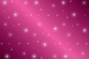 Abstract Christmas red background with snowflakes. 2018 celebrate background.