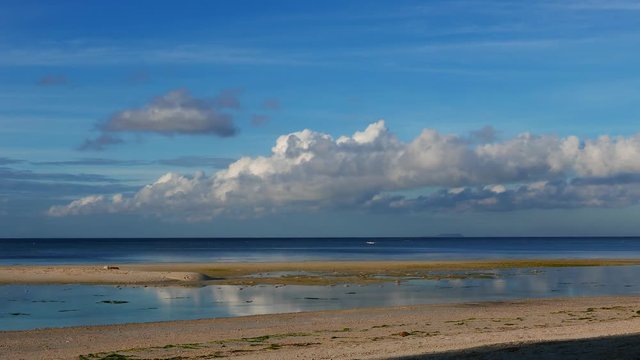 A long time lapse clip from Siquijor white sand beaches. 
