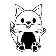 cat cute animal cartoon icon image