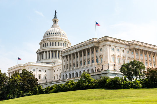 The U.S. Capitol Building, one of the most recognizable buildings in the world, and the home of Congress in Washington, D.C.