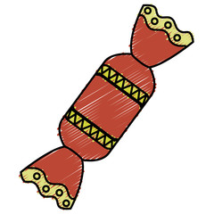 sweet candy isolated icon