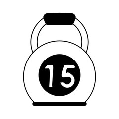 kettlebell 15 weight  icon image