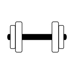 dumbbell weight icon image