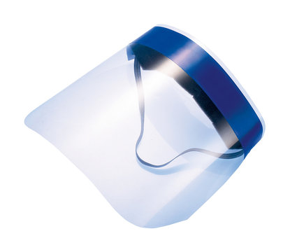 Translucent safety face shield