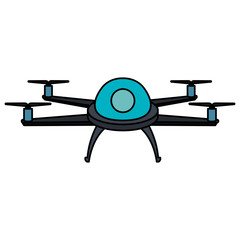 drone flying technology icon
