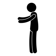 human figure silhouette icon