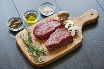 meat with spices