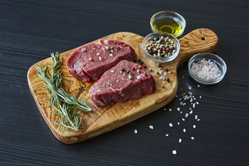 meat with spices
