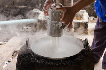 boiled Thai rice vermicelli