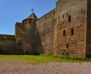 Historical monument - the fortress of Ivangorod i