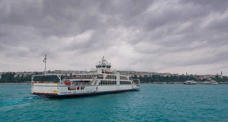 Fototapeta na wymiar ferry, ferry boat, passenger craft, passenger ship