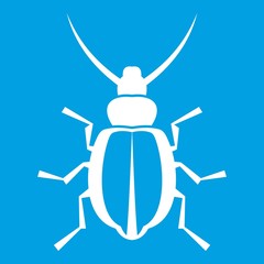 Beetle icon white