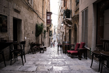 Fototapeta na wymiar Valletta's Strait Street