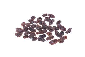 Raisins (Sultanas) isolated on white