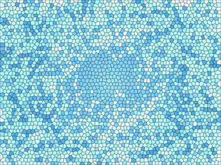 Blue illustration