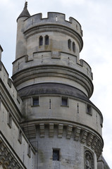 Fototapeta na wymiar château de Pierrefond