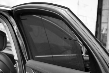 Automotive electrical curtain