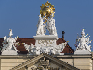 Obraz premium Hauptfeuerwache; Am Hof; Freyung; Wien; Österreich