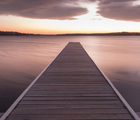 Fototapeta na wymiar lake macquarie sunrise sunset warners bay speers point bolton point marmong point teralba