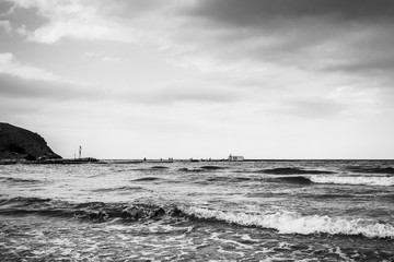 Obraz premium Church in the sea