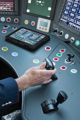 train driver in action