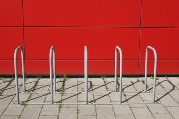 Fahrradständer aus Metall