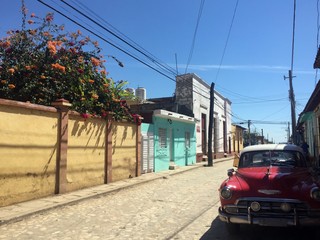 Trinidad street view, Cuba
