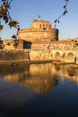 Sant' Angelo Bridge and Sant' Angelo Castel, Rome