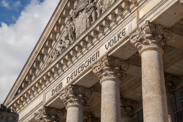 Reichstagsgebäude in Berlin