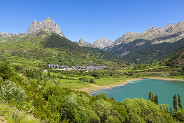 Sallent de Gallego, Alto Gallego, Huesca, Aragon, Spain