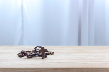 Catholic rosary beads