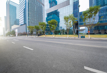 concrete road curve of viaduct in china outdoor