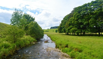 The River Aire in the Yorkshire Dales.