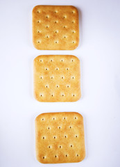 Cracker cookies, food