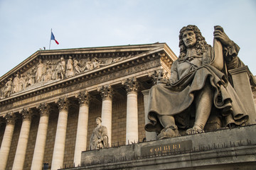 Obraz premium Assemblée Nationale in Paris